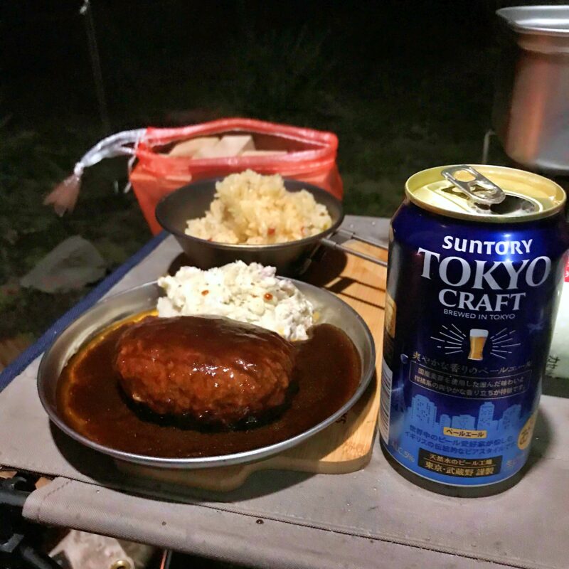 晩御飯で　TOKYO CRAFTペールエール