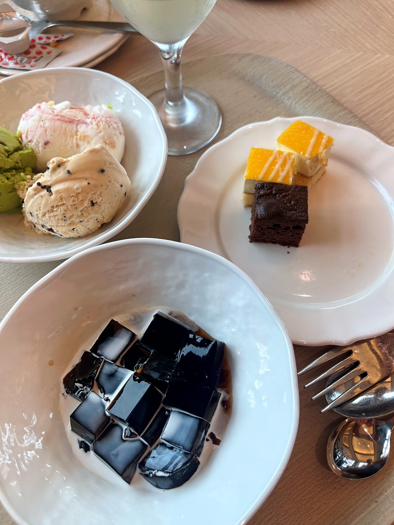 ランチ デザート・ワイン