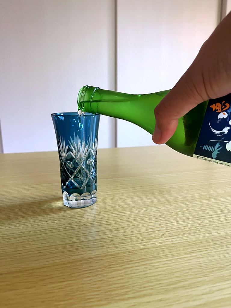 お気に入りグラスで